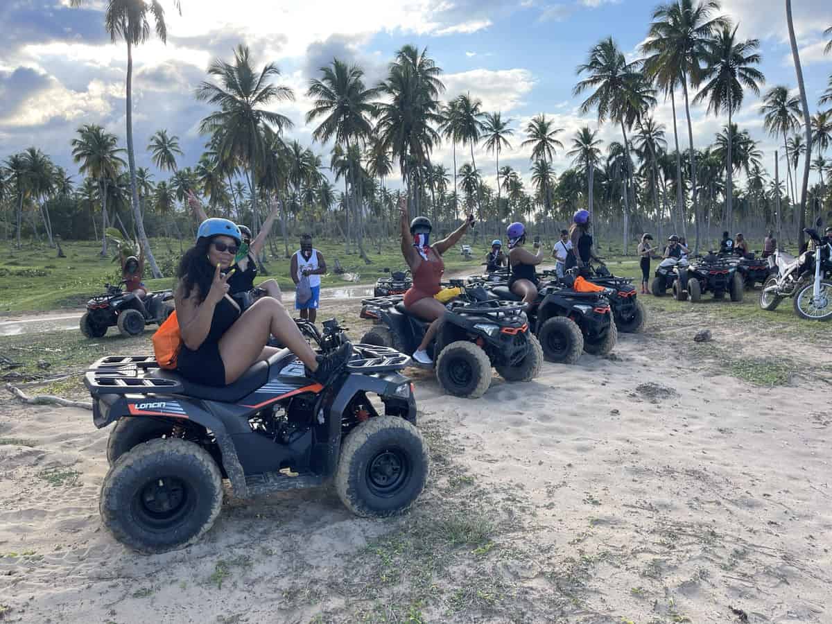 Punta Cana Punta Cana tour excursion Dominican Republic with thrilling ATV rides and zipline experiences.