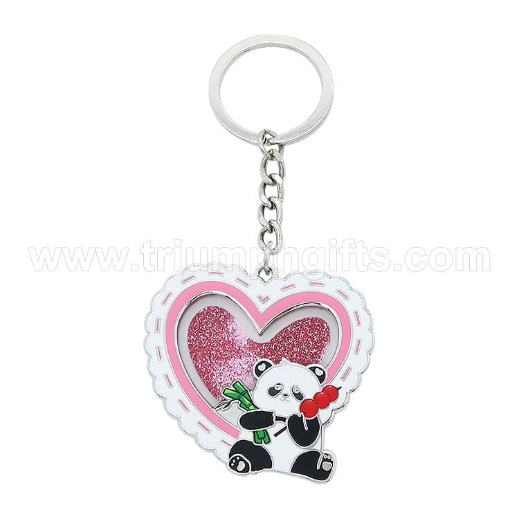 Custom quicksand keyring