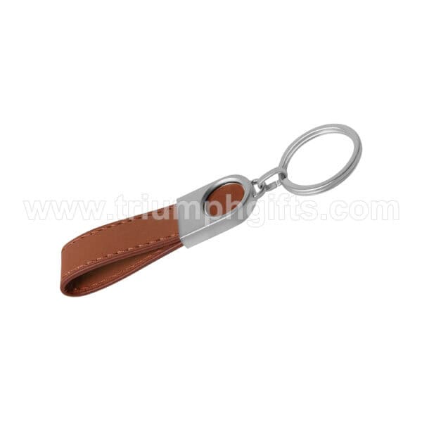 Custom Leatherette Keychains