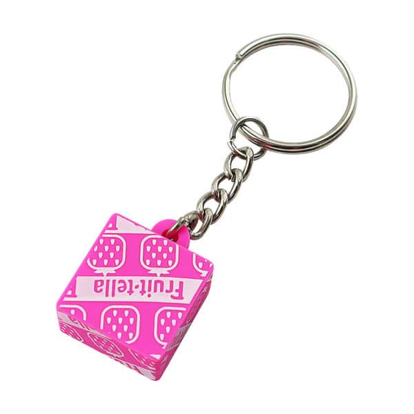 Custom 3D Rubber Keychains - 图片 3