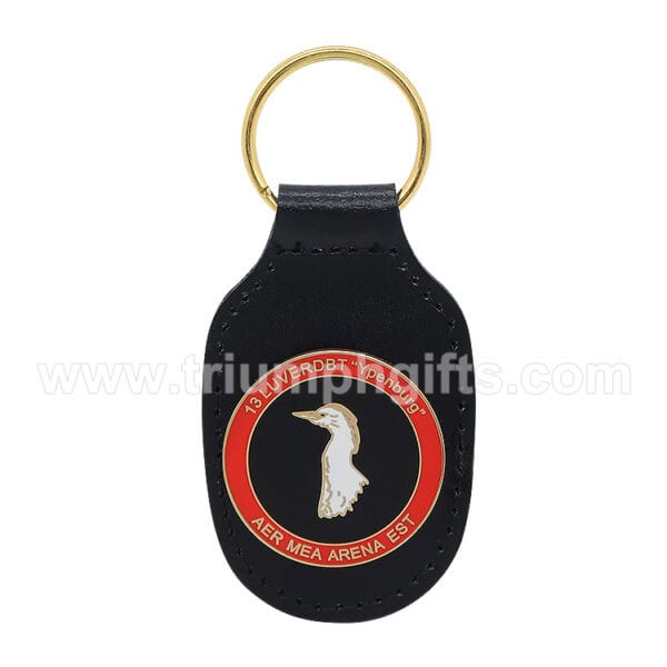 Custom Leather Key Fobs