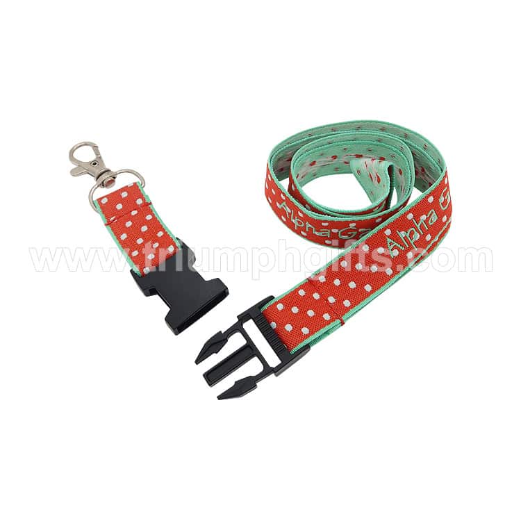Custom Stitched Lanyards for School