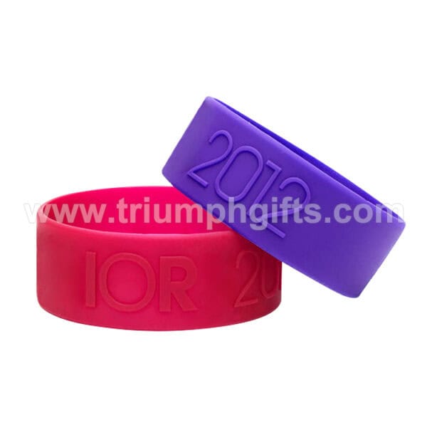 Custom Rubber Bracelets - 图片 2