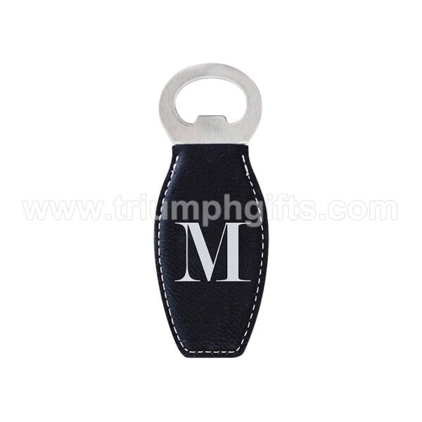 Leather Wrapped Bottle Openers