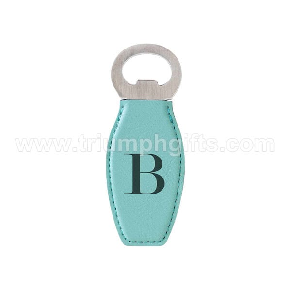 Leather Wrapped Bottle Openers