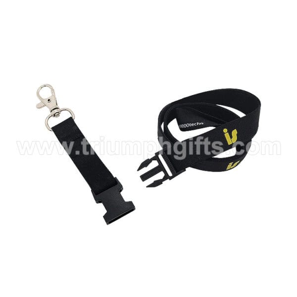 Nylon Lanyards with Buckle Release - 图片 2