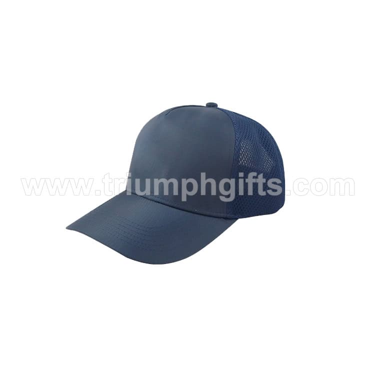 Flexfit baseball cap with mesh back, customizable for promotional events and awards. Perfect for sports teams, corporate branding, and giveaways. High-quality design with comfortable fit.