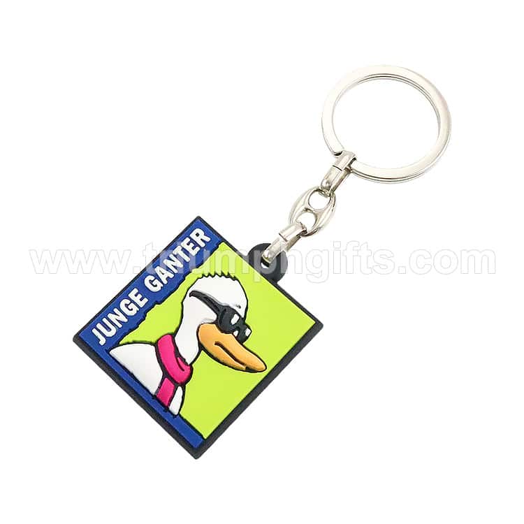 Silicone Rubber Keychains