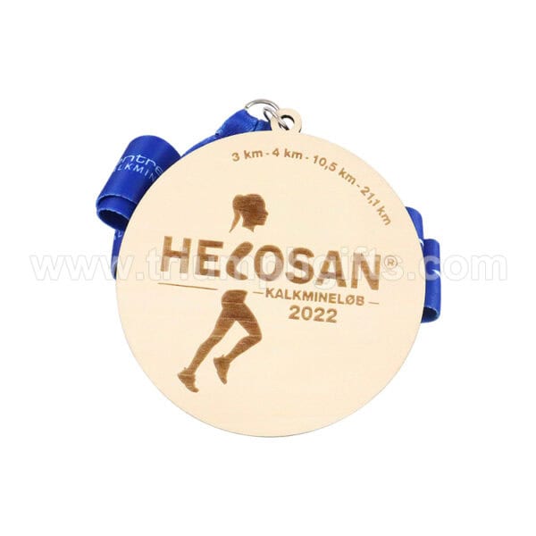 Wooden Running Medals