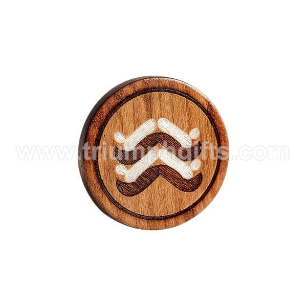 Wooden Lapel Pins