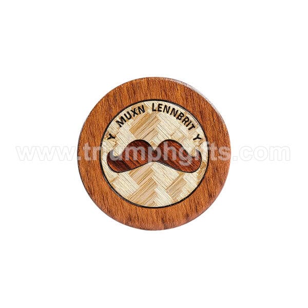 Wooden Lapel Pins