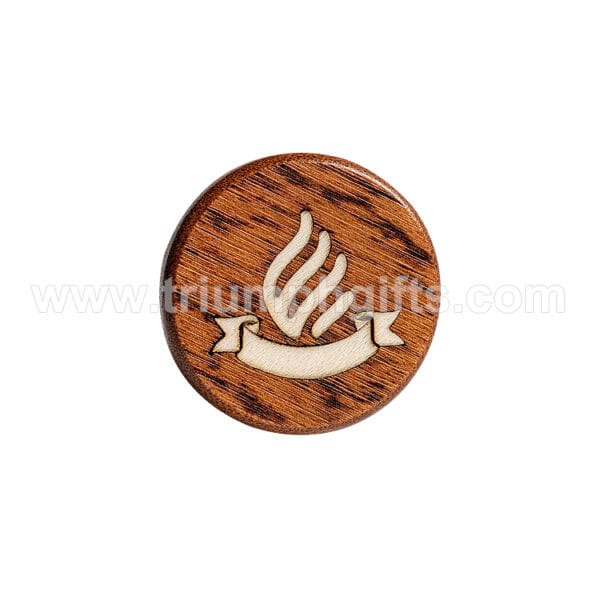 Wooden Lapel Pins - 图片 4