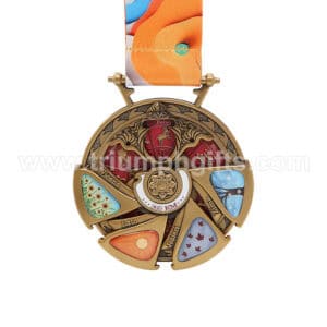 Personalized Spinner Medal with Custom Design
