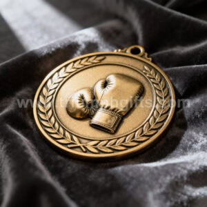 Custom Metal Boxing Award Medal