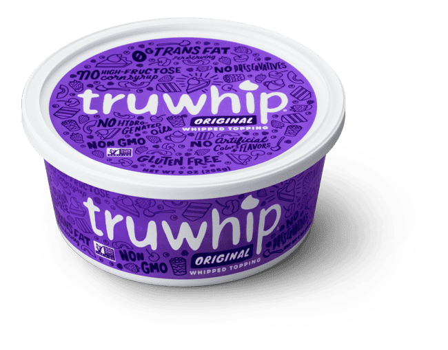 frozen whipped cream topping