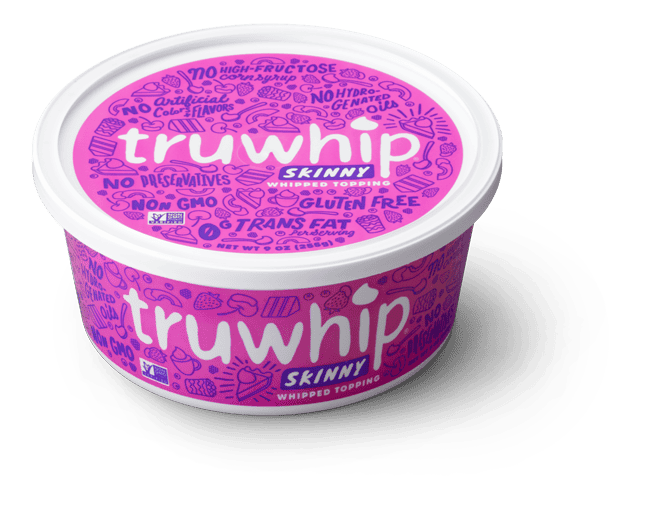 frozen skinny light whipped cream topping