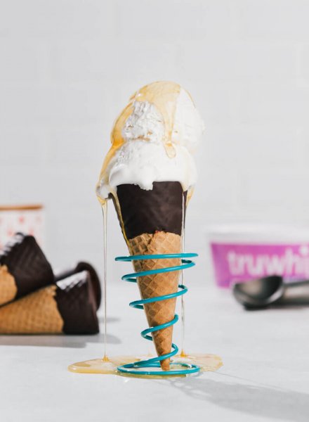 truwhip easy freezy ice cream cone