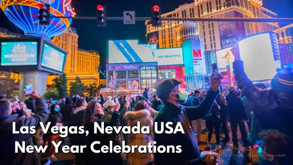 Las Vegas Nevada USA New Year Celebrations