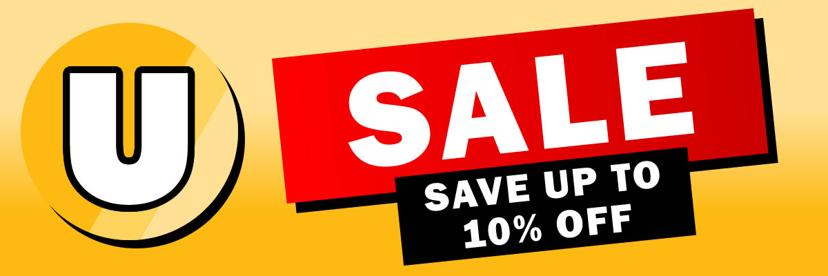 Flash Sale... save 10% on selected products for a limited period!