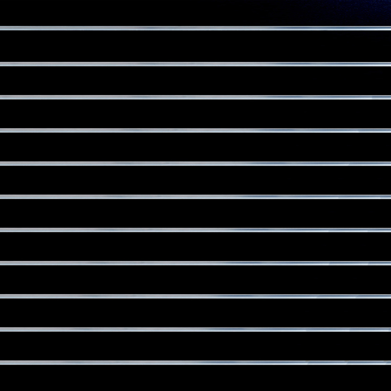 Black Slatwall Panels Front