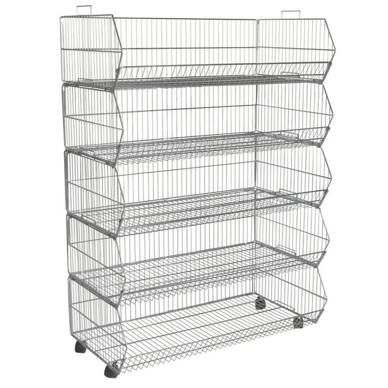 Wire Basket Stack 1000mm wide.