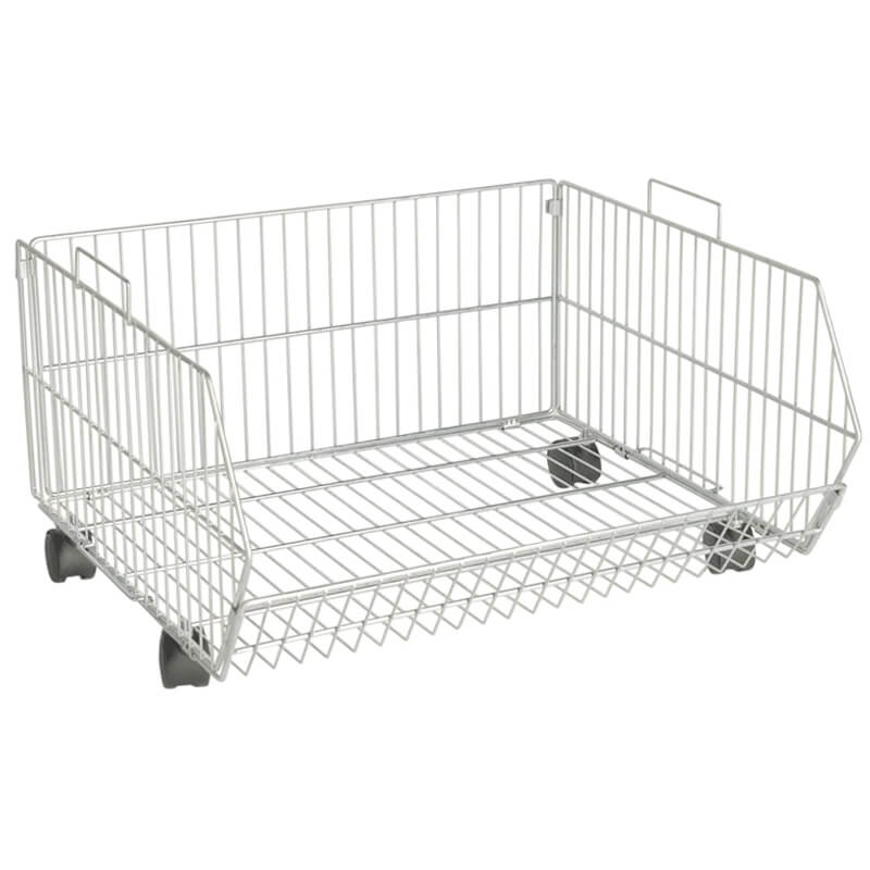 600mm Wire Basket with Wheels