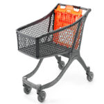 121 Litre Plastic Shopping Trolley