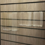 Slatwall Acrylic Leaflet Holders (Assorted Sizes)