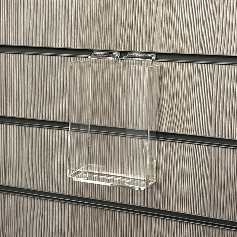 Slatwall Acrylic Leaflet Holders 3rd A4