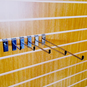 Slatwall Straight Hooks Shop Fitting (Assorted Sizes)