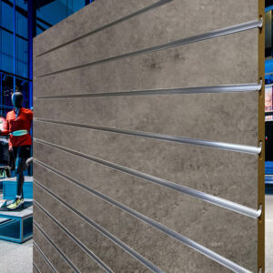 Concrete Effect Slatwall Panels