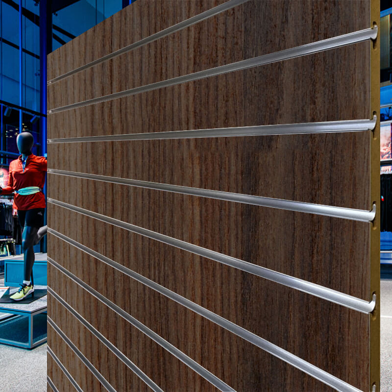 Dark Ash Slatwall Panels