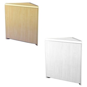 Triangular Solid Corner Retail Unit