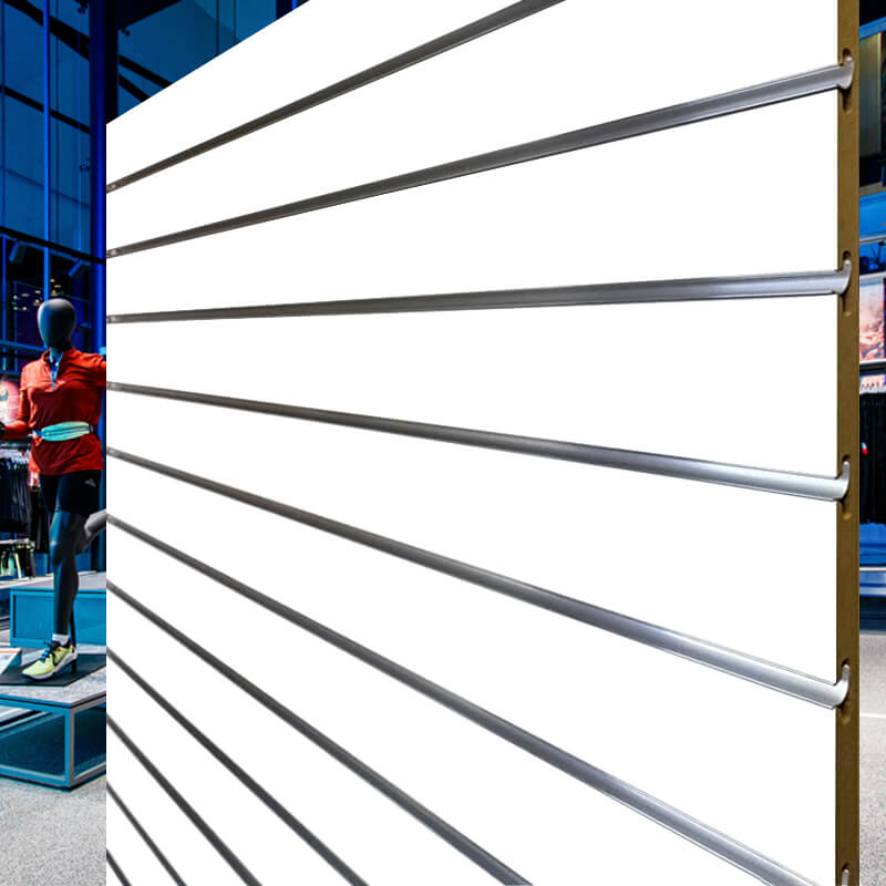 White Slatwall Panel