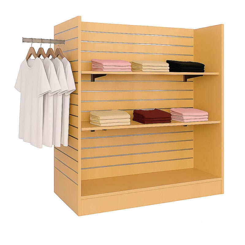 Large Maple H Shaped Gondolas Flat Pack