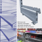 Metal Slatwall Bay End Shelving Detail