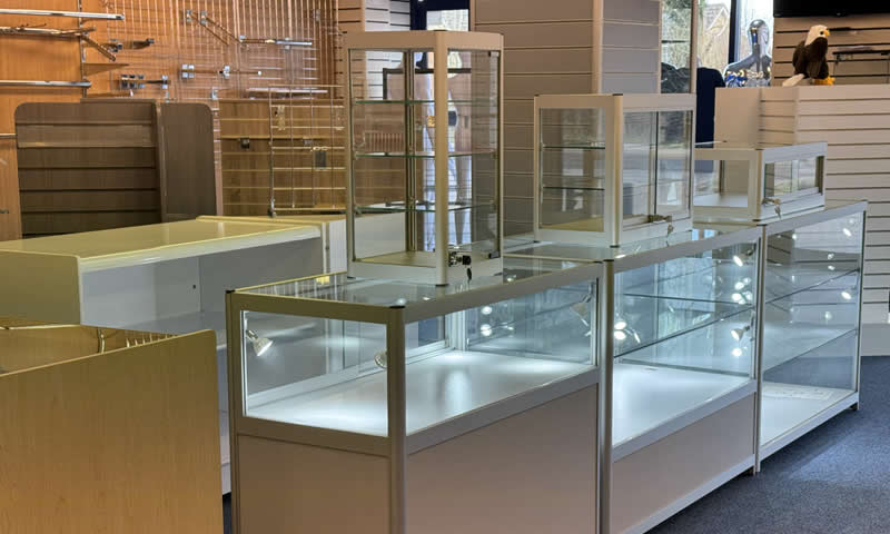 Uni-Shop Showroom in Takeley, Essex, UK.