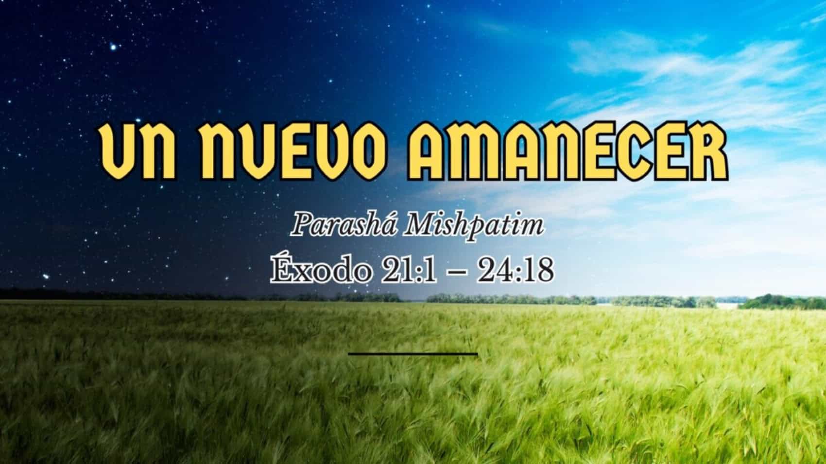 Parasha Mishpatim [cabecera]