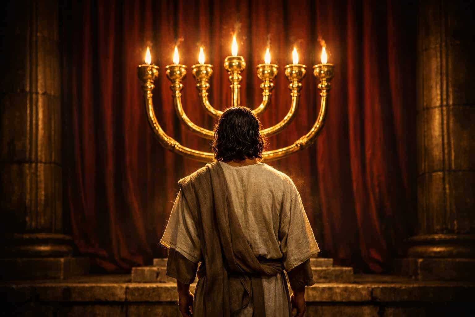 Yeshúa ante la Menora