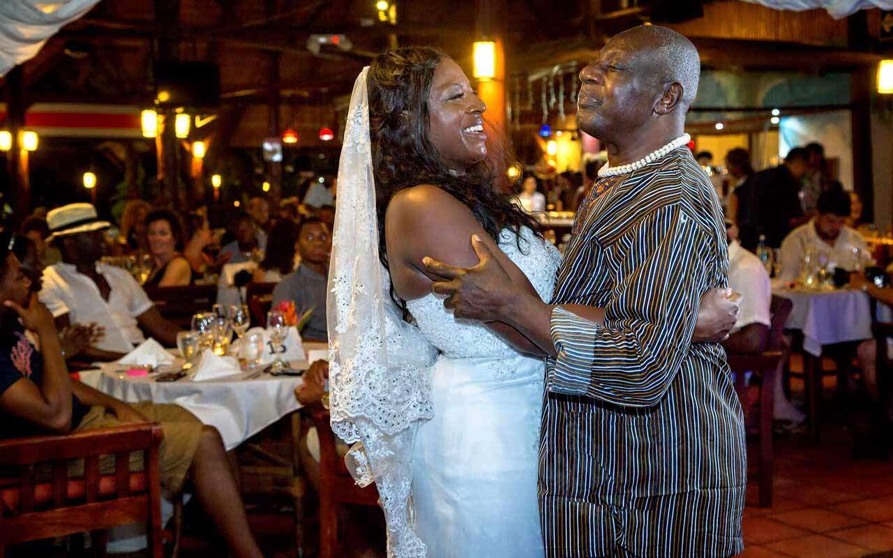 Wedding Reception at Hotel Villas Rio Mar, Dominical