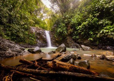 Waterfall near Dominical Costa Rica
