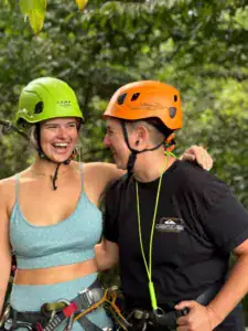 Zipline canopy tour near Dominical Costa Rica