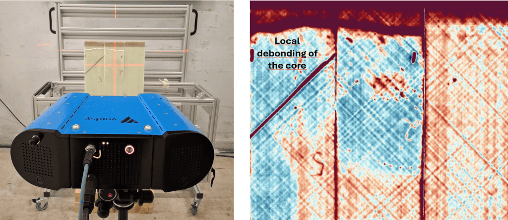 inspection core bonding