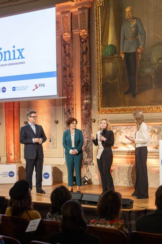 preisverleihung des österreichischen gründungspreises phÖnix