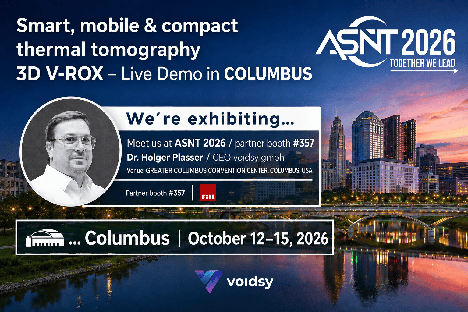 Meet voidsy at ASNT 2026 in Columbus