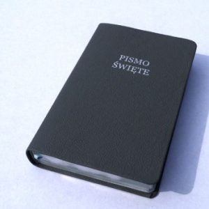 Biblia UBG średnia, miękka o., szara