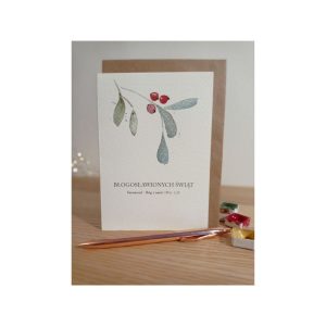 Karnet – BN – gałązka