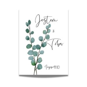 Kartka – Iz. 41,10 – eukaliptus