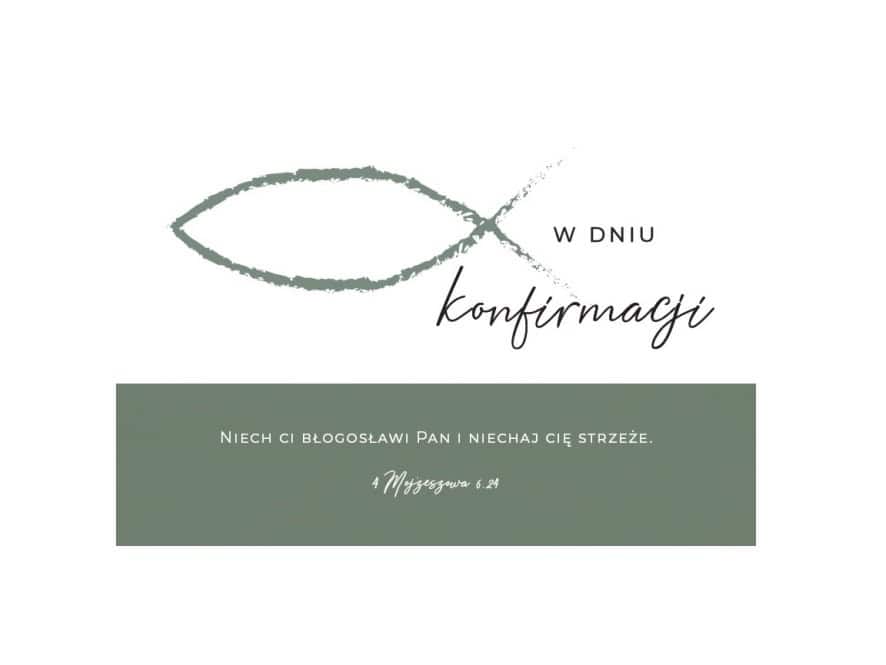 Kartka W dniu konfirmacji – wzór 4/21