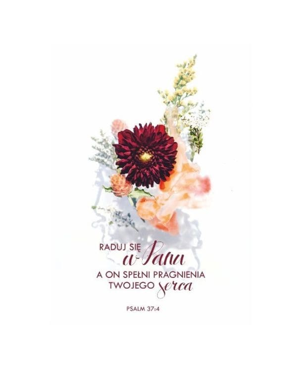 Kartka – Raduj się w Panu